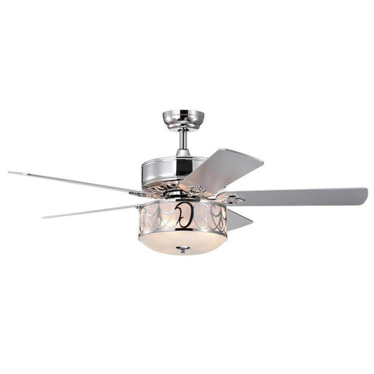 LazyLighting™ 52 Inch Ceiling Fan with Light Reversible Blade and Adjustable Speed