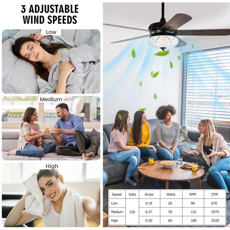 LazyLighting™ 52 Inches Ceiling Fan with Remote Control - Lazy Pro