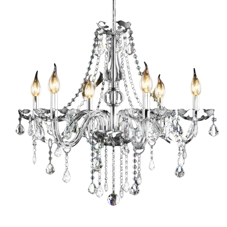 LazyLighting™ Elegant Crystal Chandelier Ceiling Light - Lazy Pro