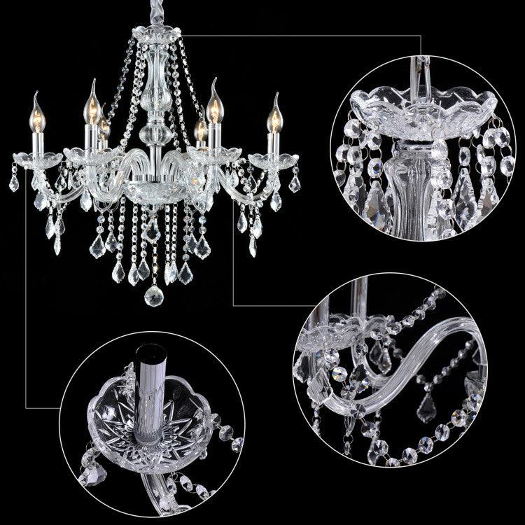 LazyLighting™ Elegant Crystal Chandelier Ceiling Light - Lazy Pro