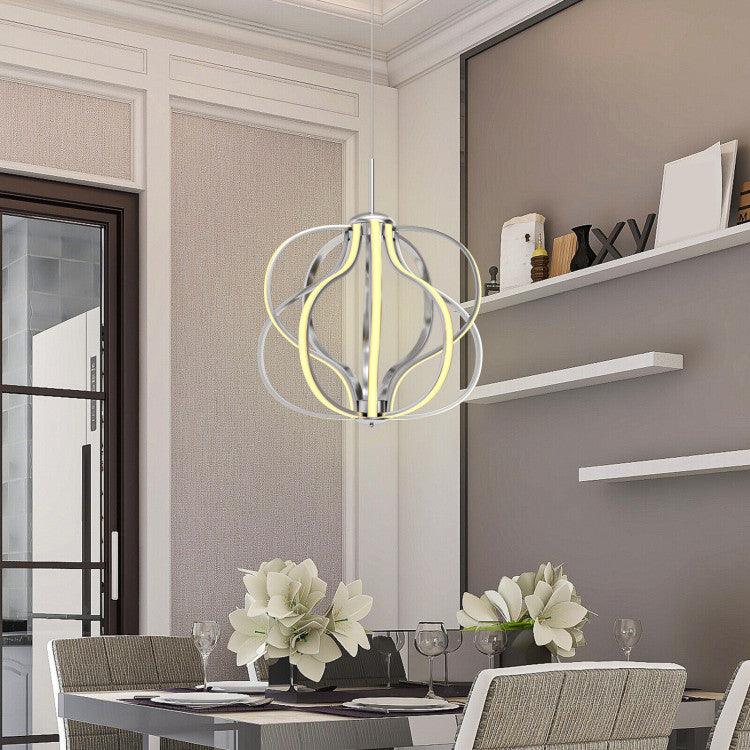 LazyLighting™ Modern Dimmable Warm White LED Chandelier - Lazy Pro