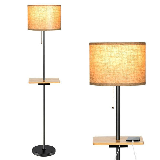 LazyLighting™ Modern Floor Lamp with Tray Table