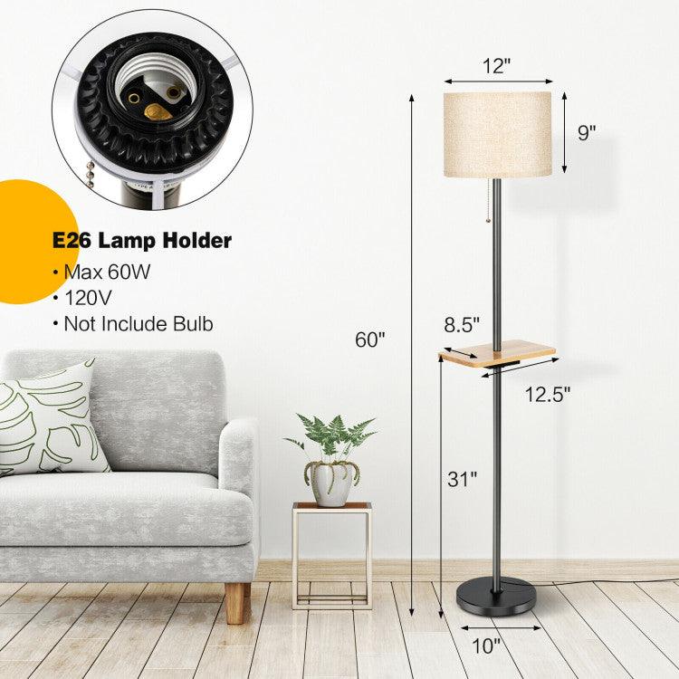 LazyLighting™ Modern Floor Lamp with Tray Table - Lazy Pro