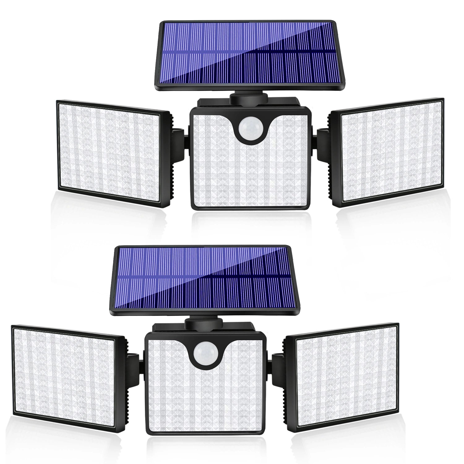 LAZYLIGHTS™ 230 LED Ultra Bright Solar Wall Lights; Waterproof Rotatable Motion Sensor Light For Outdoor Porch Yard Wall - Lazy Pro