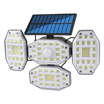 LAZYLIGHTS™ Upgraded Solar Motion Sensor Light Security Lamp Garden Outdoor Waterproof - Lazy Pro