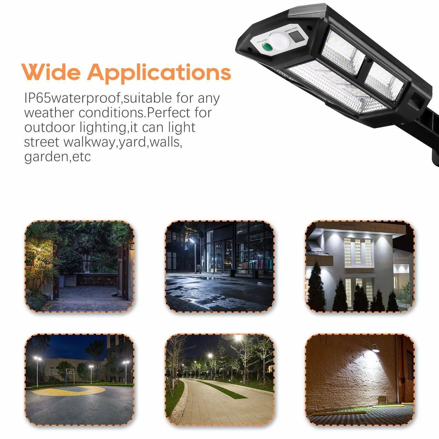 LazySWAT™ 6500K Super Bright LED Solar Wall Light, IP65 Motion Sensor, 3 Lighting Mode Light, Outdoor Garden Security Street - Lazy Pro