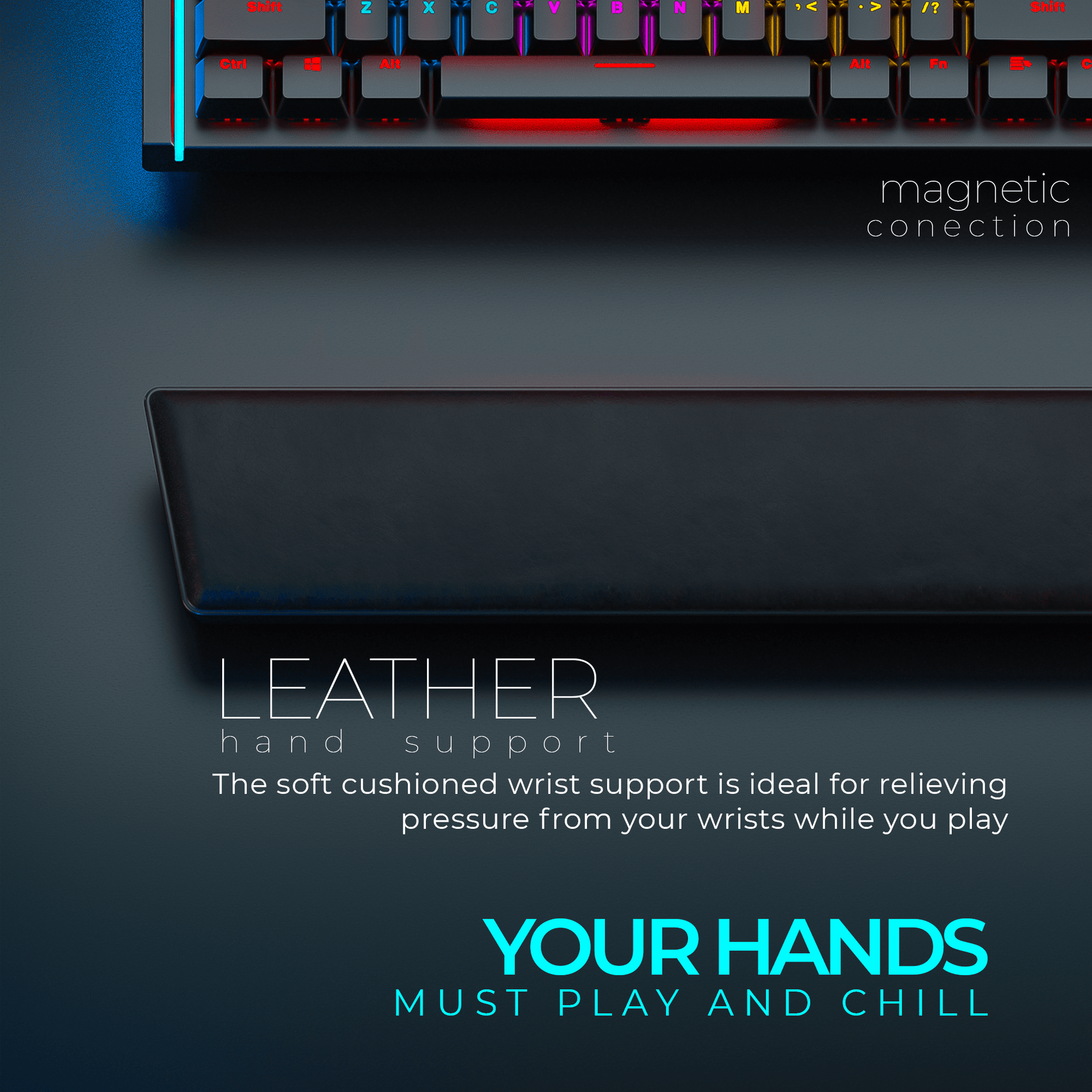 MECHANOID X107: Real Mechanical Gaming Keyboard, 107 Clicky Optical Switches, RGB Backlit - Lazy Pro