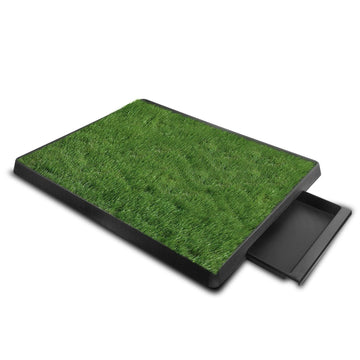 Dog Potty Training Artificial Grass Pad Pet Cat Toilet Trainer Mat Puppy Loo Tray Turf - Lazy Pro