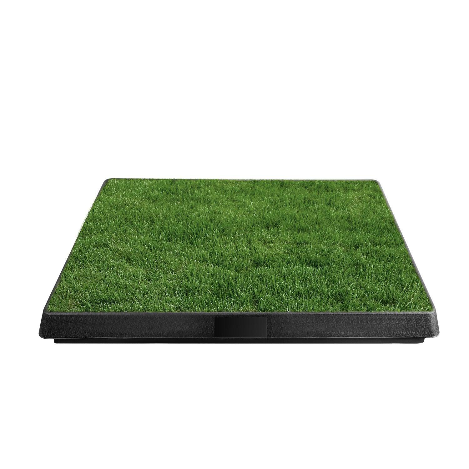 Dog Potty Training Artificial Grass Pad Pet Cat Toilet Trainer Mat Puppy Loo Tray Turf - Lazy Pro