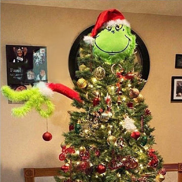 LazyGrinch - Grinch Green Monster Doll doll doll christmas green monster jay plush toy Christmas Tree Decoration