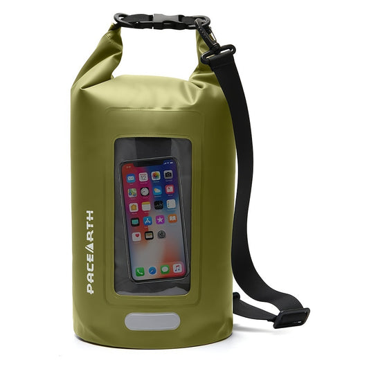 SURVIVOR DB2 - Waterproof Dry Bag 10-30L Fishing Bag With Clear Phone Case Roll Top Floating Keeps Gear Dry