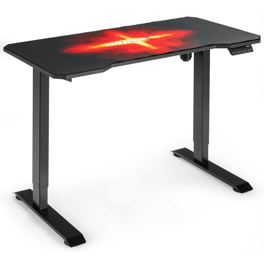 LazyGamer™ E120 - Electric Standing Gaming Table with Adjustable Splice Board