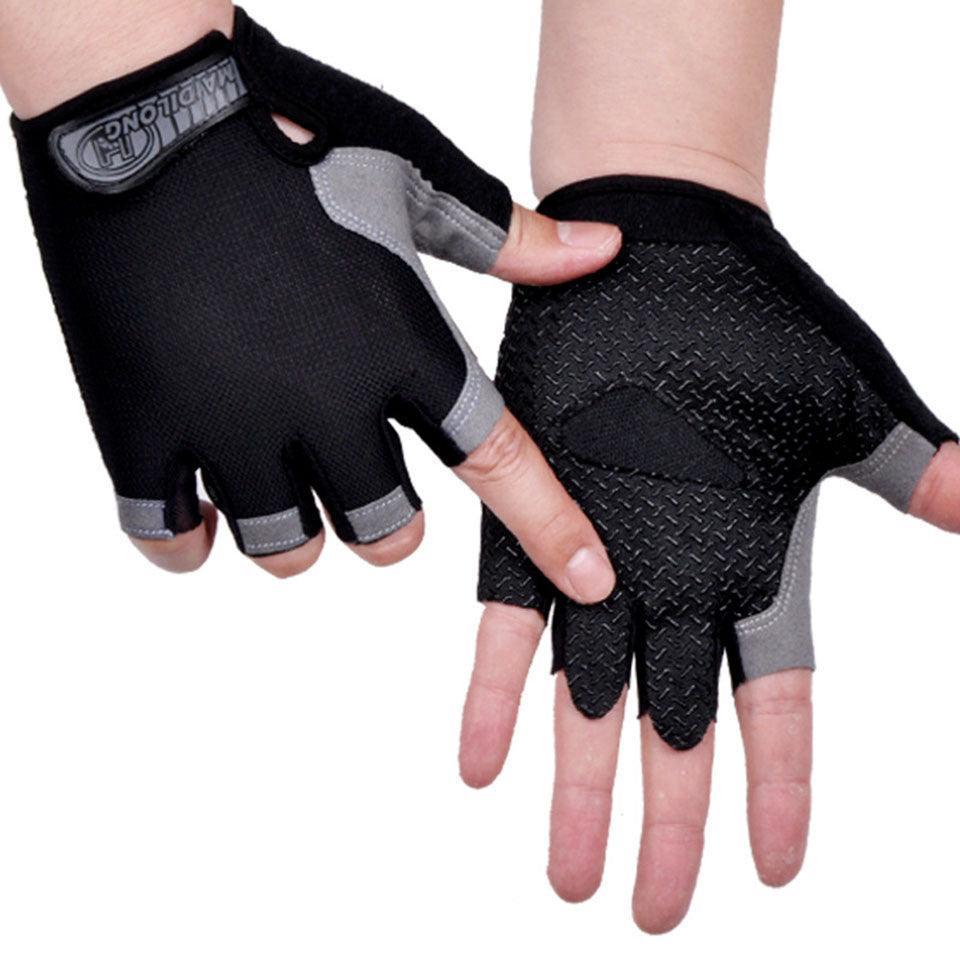 Lazy Bot H1 Cycling Anti-slip Anti-sweat Men Women Half Finger Gloves Breathable Anti-shock Sports Gloves Bike Bicycle Glove - Lazy Pro