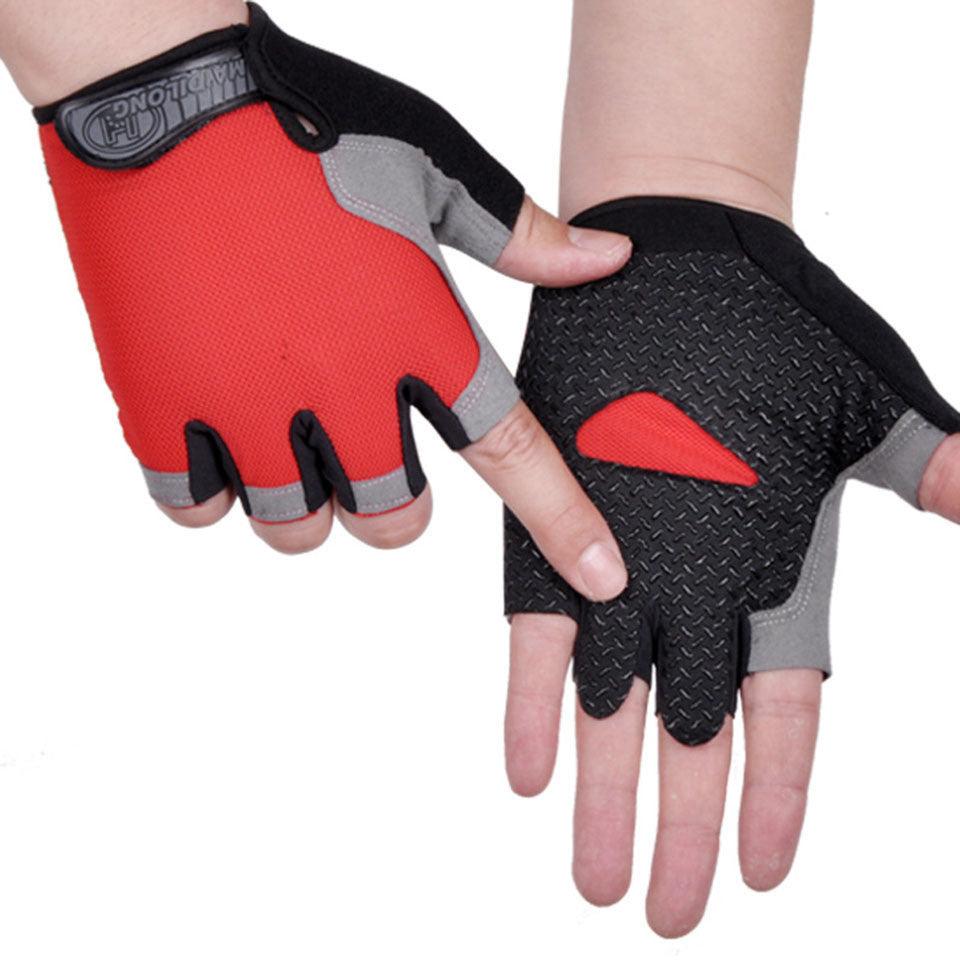 Lazy Bot H1 Cycling Anti-slip Anti-sweat Men Women Half Finger Gloves Breathable Anti-shock Sports Gloves Bike Bicycle Glove - Lazy Pro