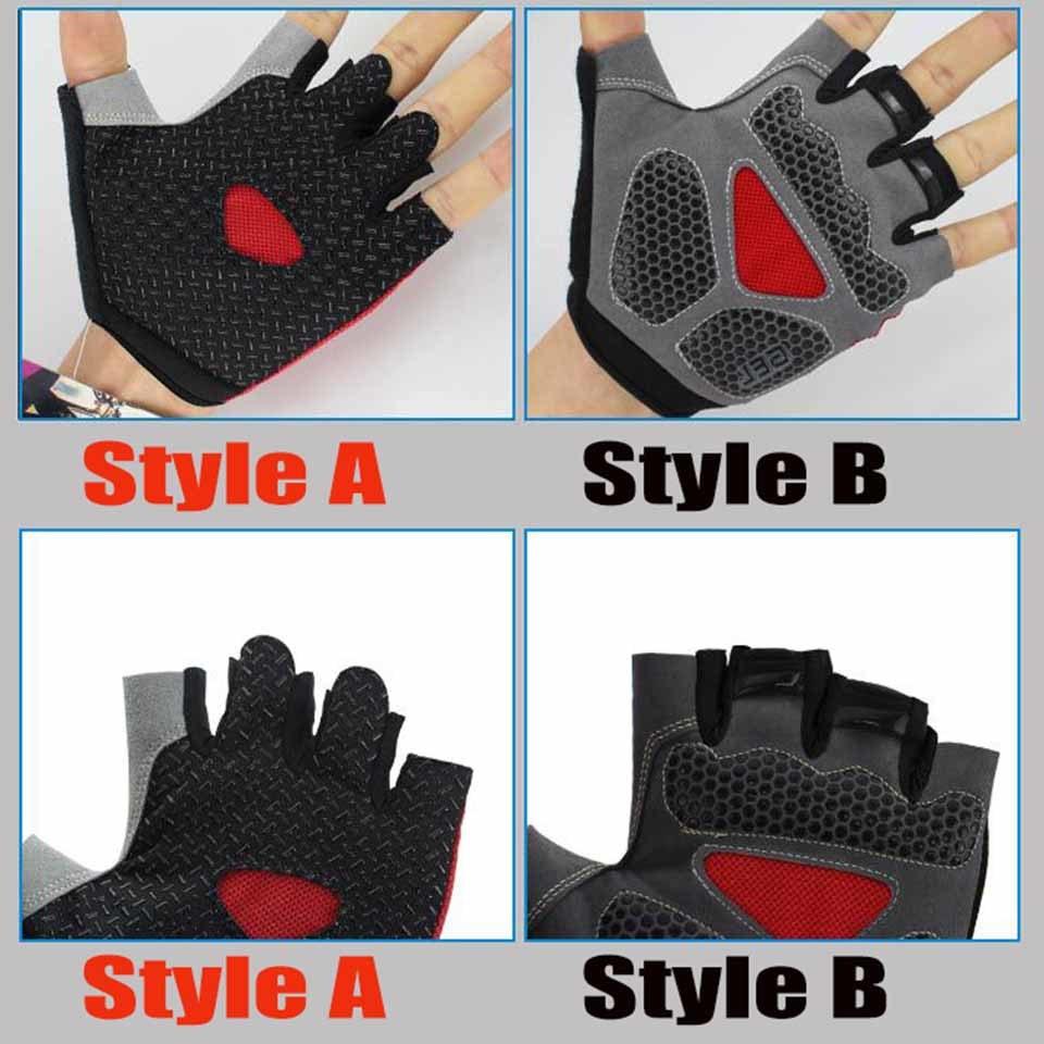 Lazy Bot H1 Cycling Anti-slip Anti-sweat Men Women Half Finger Gloves Breathable Anti-shock Sports Gloves Bike Bicycle Glove - Lazy Pro