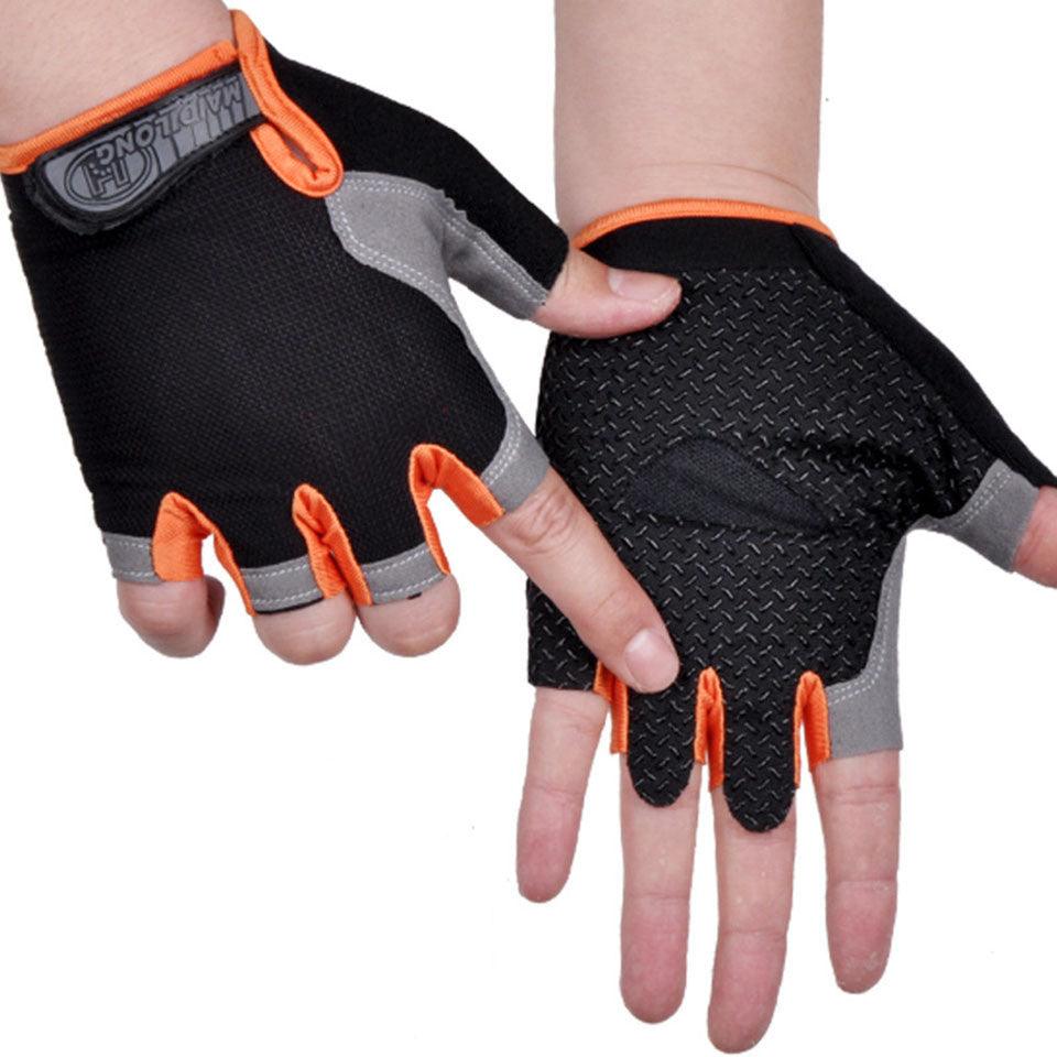 Lazy Bot H1 Cycling Anti-slip Anti-sweat Men Women Half Finger Gloves Breathable Anti-shock Sports Gloves Bike Bicycle Glove - Lazy Pro