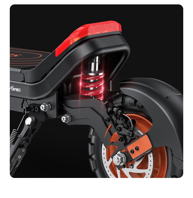 Lazy Bot™ G63 Electric Off-road Scooter With Dual Motors 1200*2 2400W 48V 20AH 120KG 55KM/H 11-inch Off-road Tires + APP LCD Folding Double Brake Front And Rear Shock-Absorbing Electric Mountain Scooter - Lazy Pro