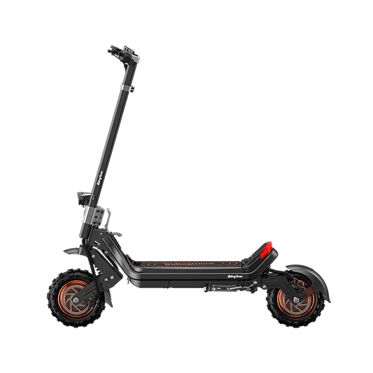 Lazy Bot™ G63 Electric Off-road Scooter With Dual Motors 1200*2 2400W 48V 20AH 120KG 55KM/H 11-inch Off-road Tires + APP LCD Folding Double Brake Front And Rear Shock-Absorbing Electric Mountain Scooter