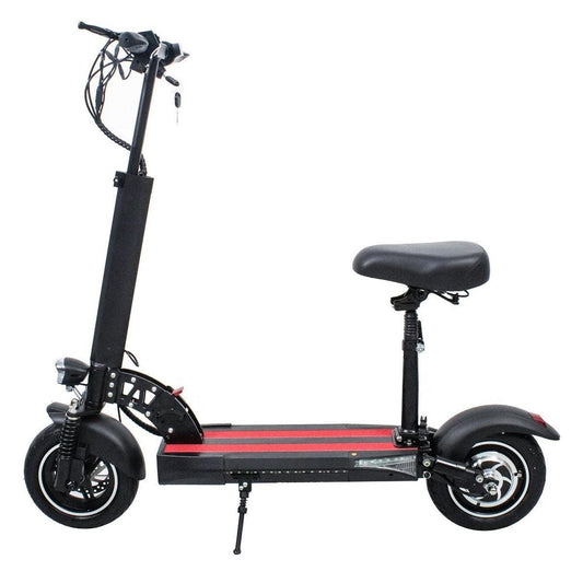 Lazy Bot™ Q4 500W 48V 12.5ah E-Scooters Off Road Foldable 10 inches Long Range E-Scooter With Seat
