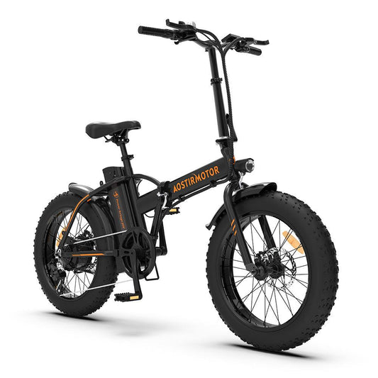 LazyBot AM4 Miami Folding Electric Bicycle 500W Motor 20