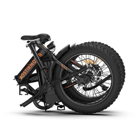 LazyBot AM4 Miami Folding Electric Bicycle 500W Motor 20