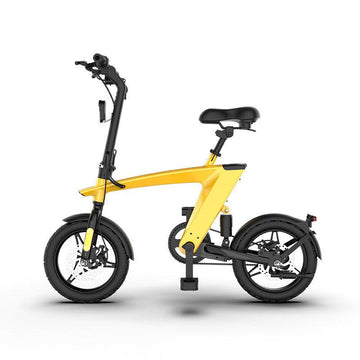 LazyBot H1 Foldable Electric Bike 250W 36V 10AH 14 Inches Tire Electric Bike With Pedal Assist 100KG Load - Lazy Pro