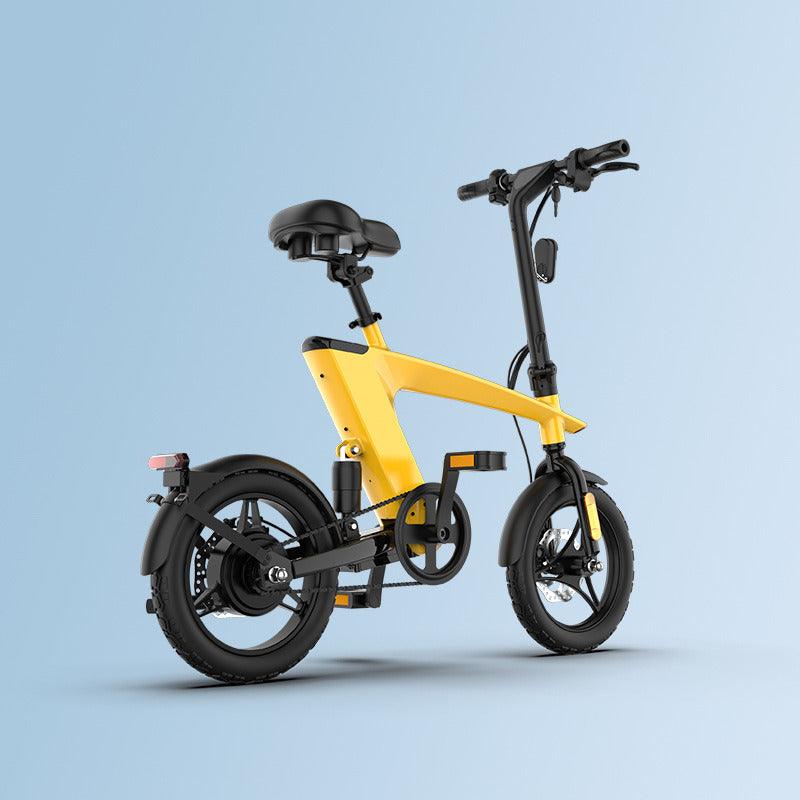 LazyBot H1 Foldable Electric Bike 250W 36V 10AH 14 Inches Tire Electric Bike With Pedal Assist 100KG Load - Lazy Pro