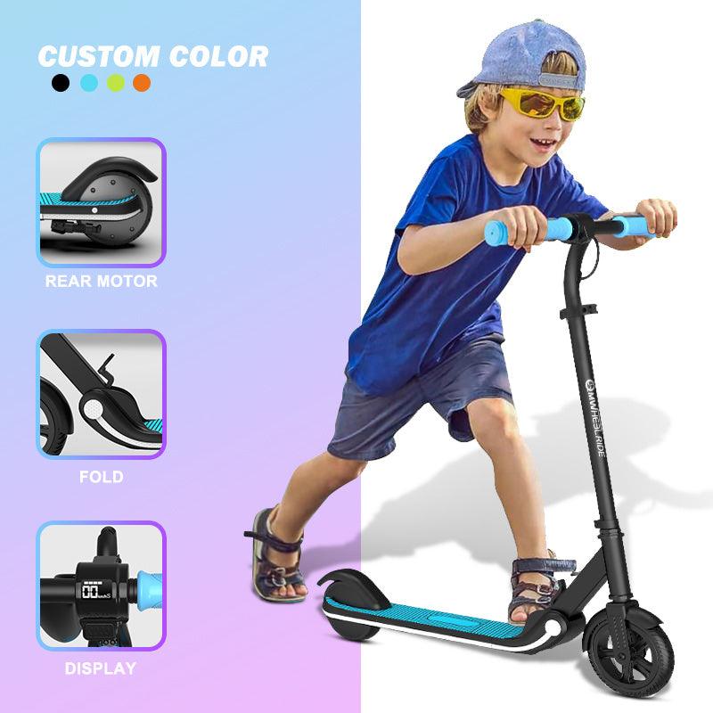 LazyBot K3 - Kids Scooter Boys Girls Adjustable Safety Two Wheels Kids Electric Scooter - Lazy Pro