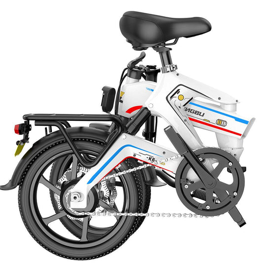 LazyBot K6 Electric Bike for Adults 500W Motor 48V 10AH/12.8Ah, Shimano