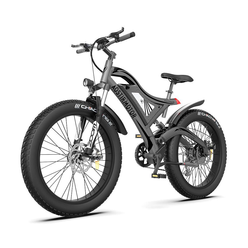 LazyBot S18 26 in 750W Electric Bike Fat Tire 48V 15AH with REMOVABLE Battery for Adults - Lazy Pro