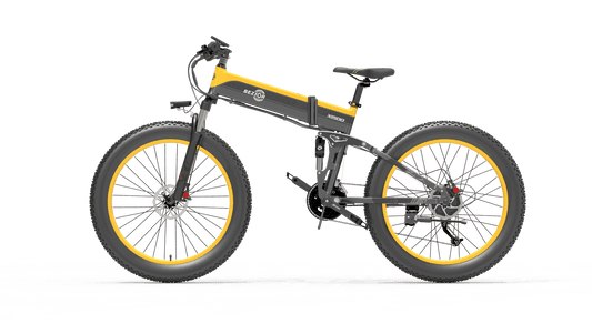 LazyBot X1500 MAX Full Suspension 1500W Motor 48V 26inch Wheel Foldable Electric Bike