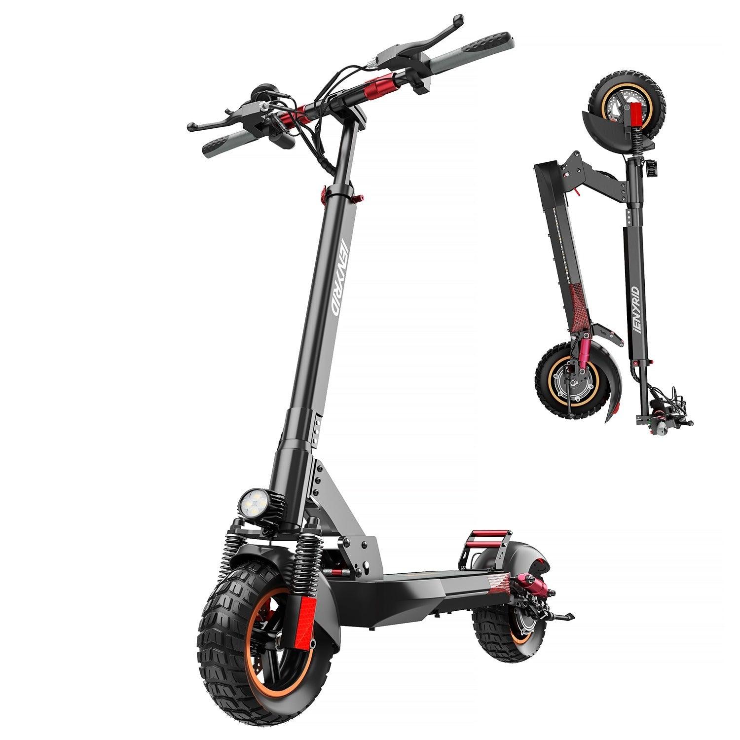 LazyBot™ Aspen G5 Electric Scooter 600W 48V 10AH Folding E-Scooter 10Inch Tire 150KG Load Aluminum Alloy Electric Scooter - Lazy Pro