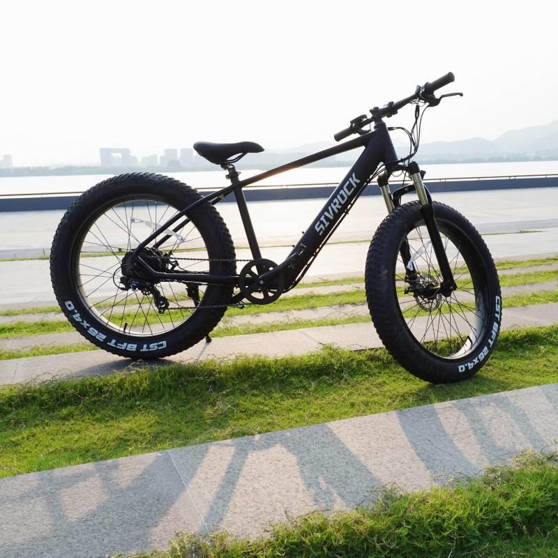LazyBot™ Ebike Electric Bike 26'' Fat Tire 1000W Motor 48V 15Ah Large Battery Mountain E-Bike Shimano 7-Speed Bicycle - Lazy Pro