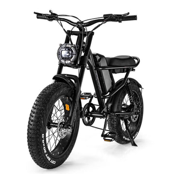 LazyBot™ Milwaukee All Terrain Off Road Electric Bike Fat Tire Adult Electric Mountain Bike - Lazy Pro