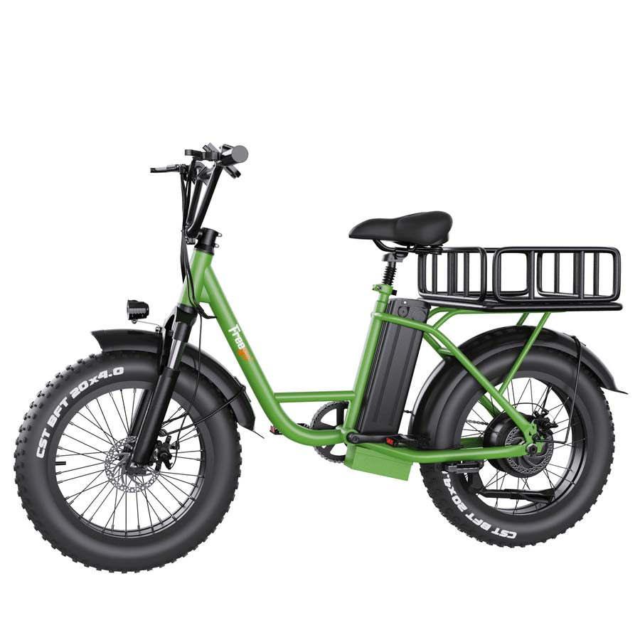 LazyBot™ Wisconsin B4 Fat Tires cargo Electric Bike 1200W Powerful Motor - Lazy Pro