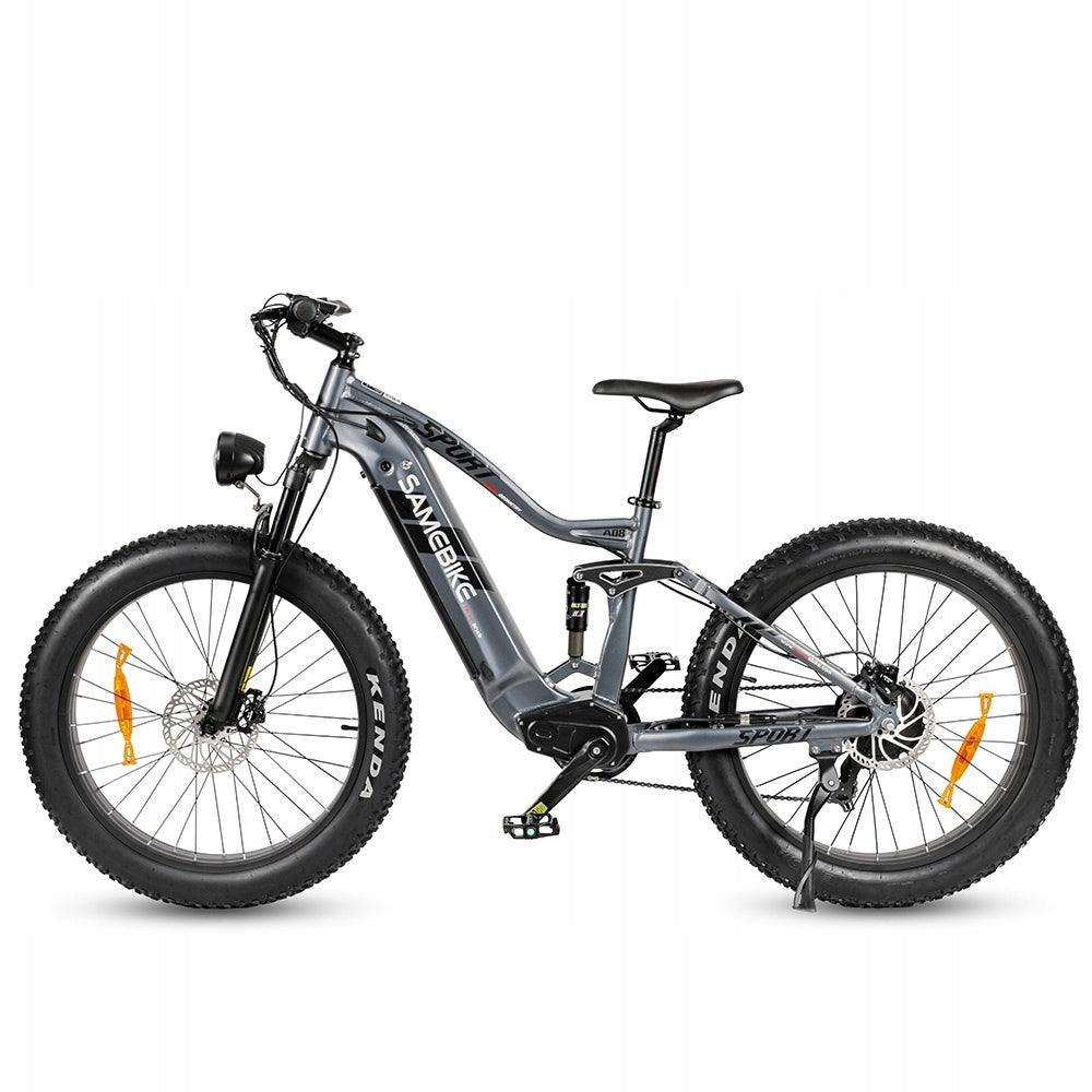 LazyBot™ Wyoming D4 Electric Bike750W 48V 17AH 120KM 150KG 26KENDA fat tires Shimano 21S shifting + LCD meter + USB charging hole Electric Mountain Bike - Lazy Pro