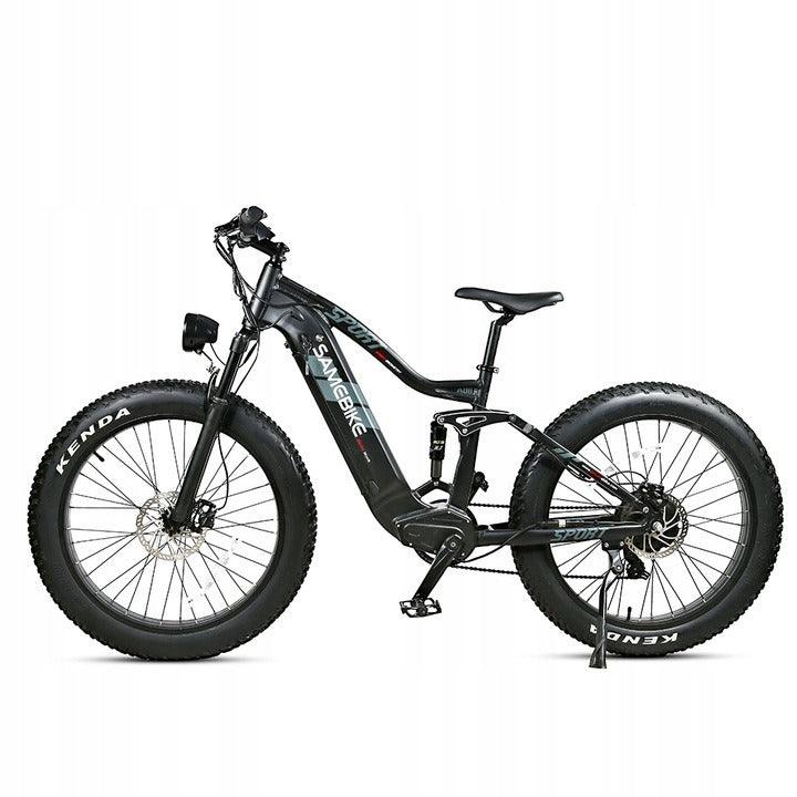 LazyBot™ Wyoming D4 Electric Bike750W 48V 17AH 120KM 150KG 26KENDA fat tires Shimano 21S shifting + LCD meter + USB charging hole Electric Mountain Bike - Lazy Pro