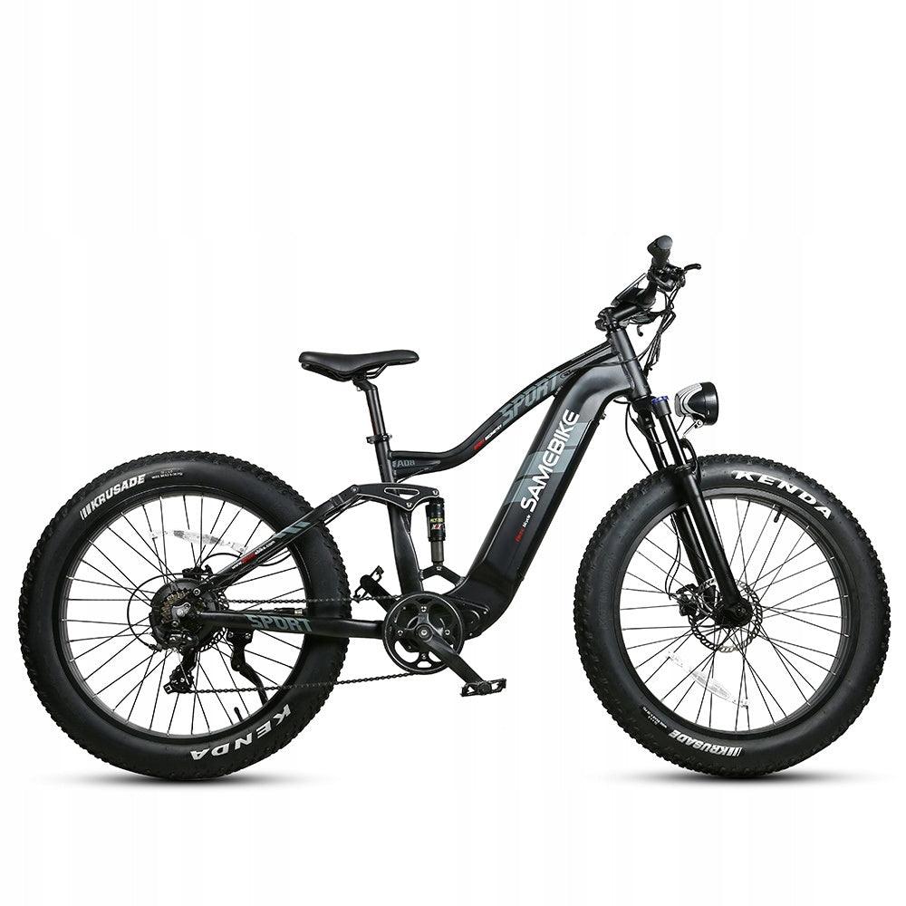 LazyBot™ Wyoming D4 Electric Bike750W 48V 17AH 120KM 150KG 26KENDA fat tires Shimano 21S shifting + LCD meter + USB charging hole Electric Mountain Bike - Lazy Pro