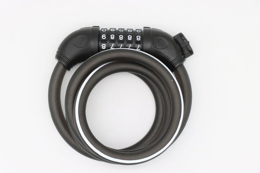 LazyLock - 5 Digit Coiling Bike Cable Lock