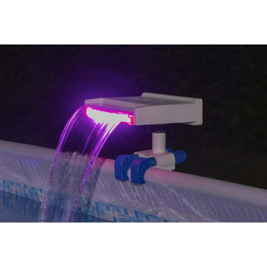 LazyPool™ Soothing LED Waterfall Above Ground Pool Accessory
