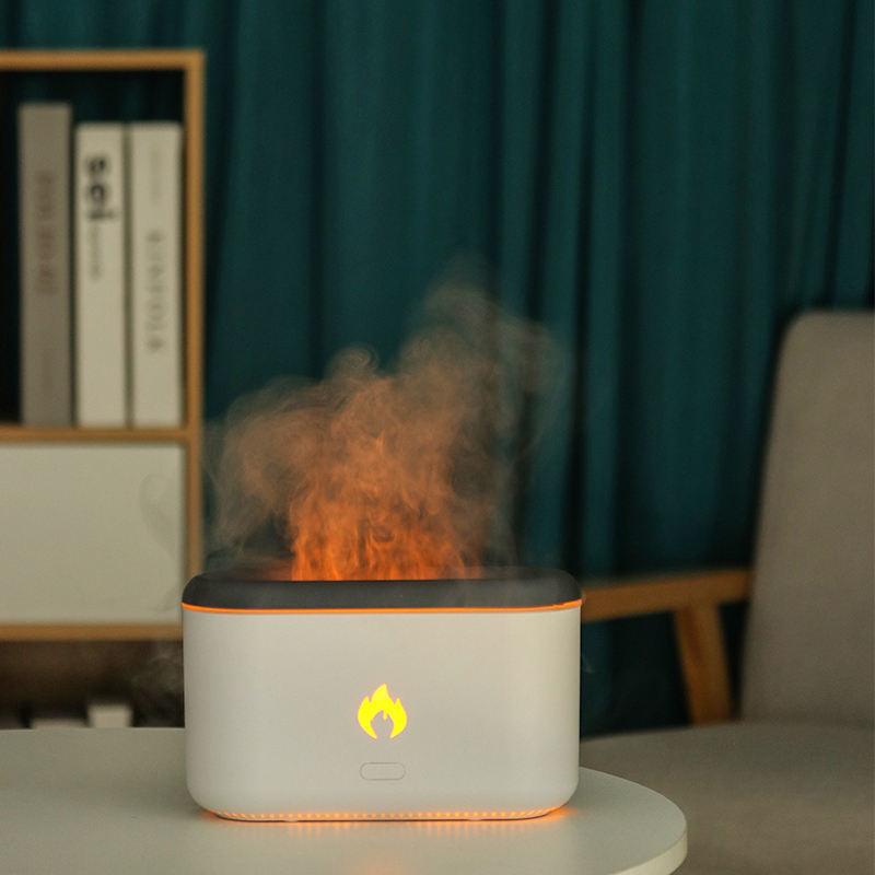 LazyPro 3D Flame Humidifier 300ML Ultrasonic Flame Aroma Diffuser Essential Oil Diffuser Top Sell - Lazy Pro