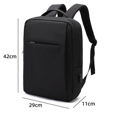 Men 15.6 Inch Laptop Backpacks Business Travel Waterproof Shoulder Bag For Teenager Light Large Capacity School Backpack - Lazy Pro