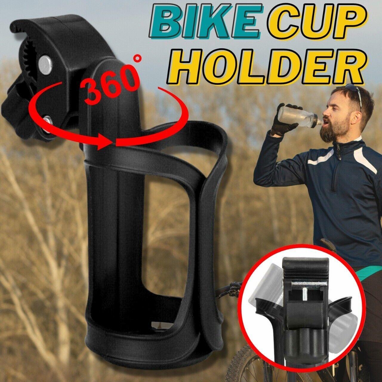 Water Bottle Cage Mount Drink Bicycle Handlebar Bike Cup Holder Cycling Beverage - Lazy Pro